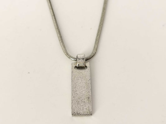 Dior Dior Silver Logo Necklace