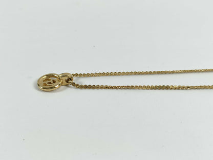 Dior Gold CD Logo Necklace