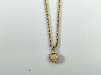 Dior Gold Stone Necklace