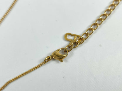 Dior Gold Logo Necklace