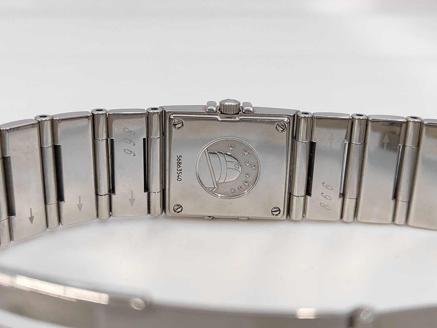 OMEGA Constellation Quadra 56863540 Shell Dial Quartz Women's Watch