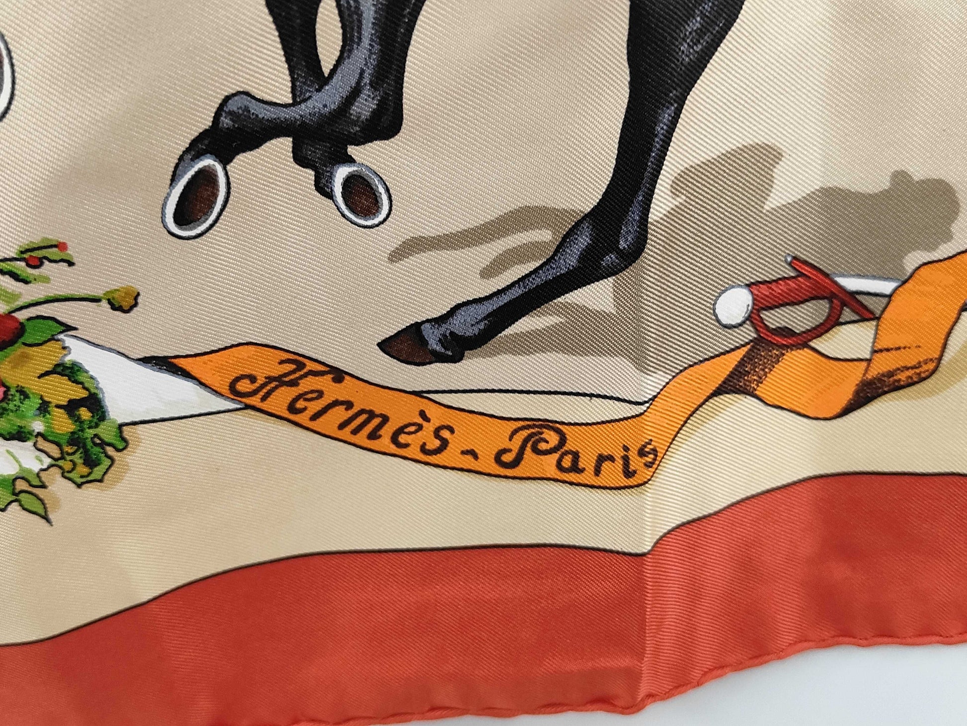 HERMES Carré 90 Plaza de Toros Bullring Scarf
