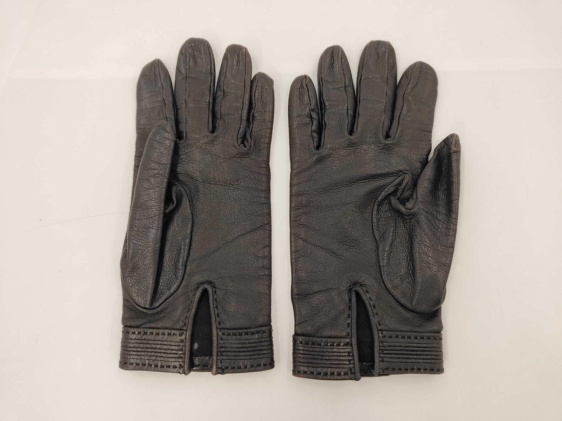 HERMES Kelly Gold Hardware Leather Gloves Other Accessories