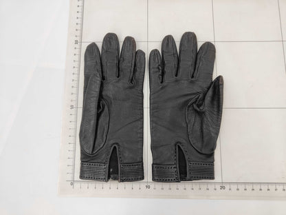 HERMES Kelly Gold Hardware Leather Gloves Other Accessories