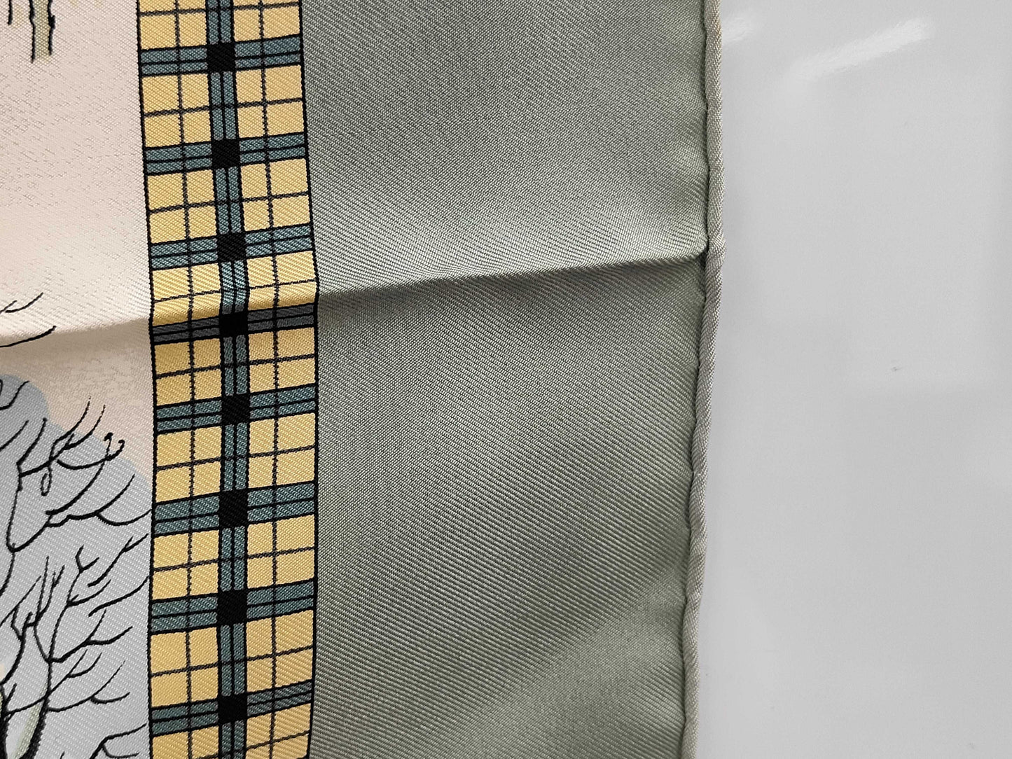 HERMES Carré 90 LHiver en Poste Winter Mail Carriage Scarf