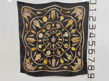 HERMES Carré 90 Perfume Bottle Scarf