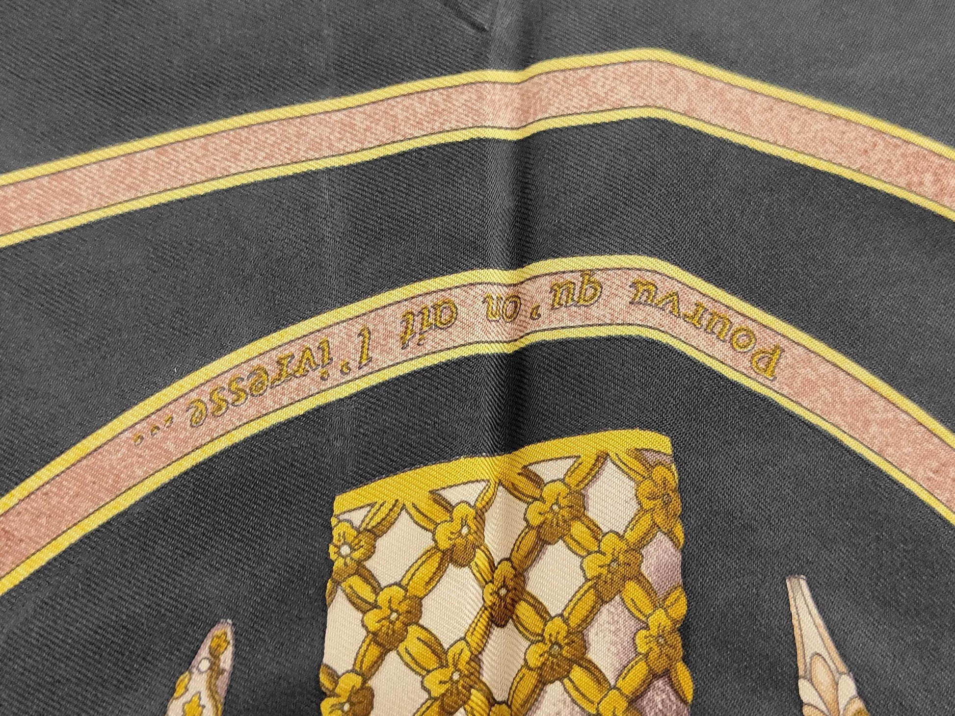 HERMES Carré 90 Perfume Bottle Scarf