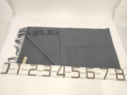HERMES Logo Cashmere Scarf Other Accessories