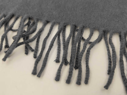 HERMES Logo Cashmere Scarf Other Accessories