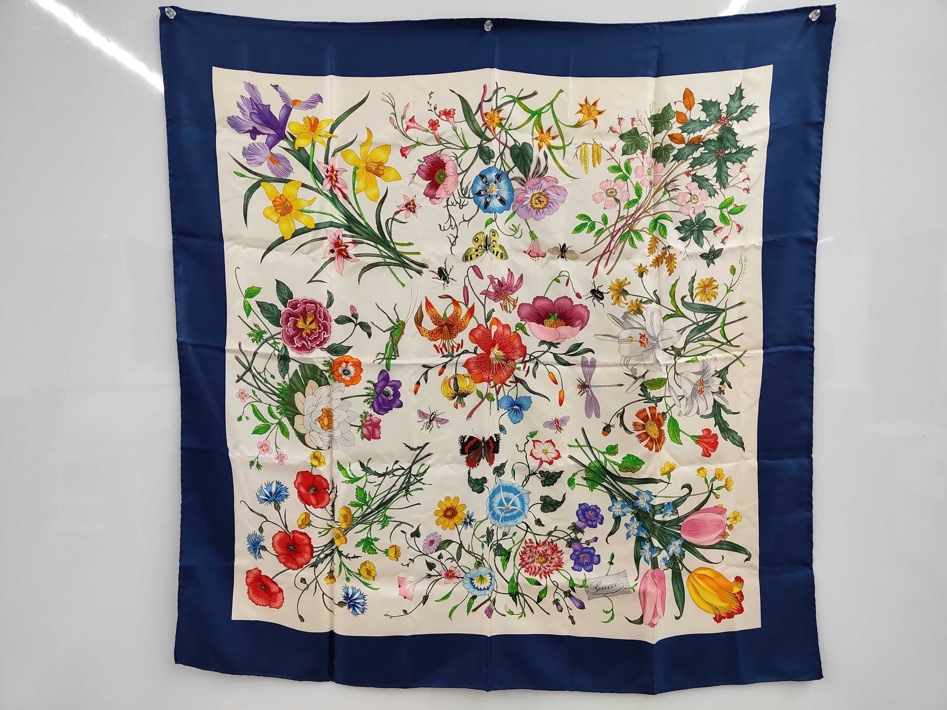 GUCCI Flora Silk Scarf Other Accessories