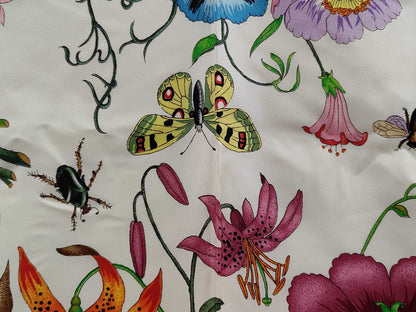 GUCCI Flora Silk Scarf Other Accessories