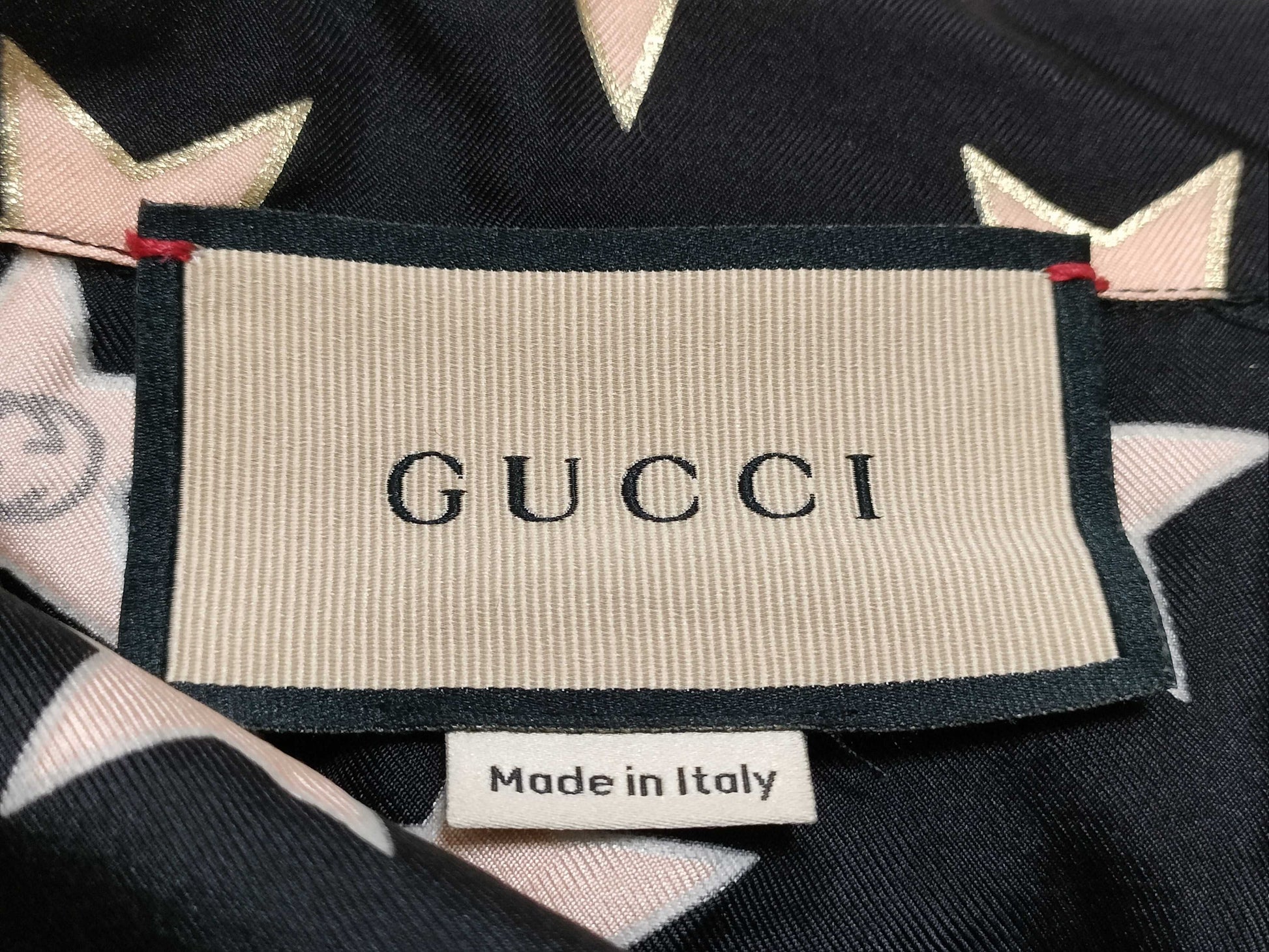 GUCCI Interlocking G Star Bowling Shirt