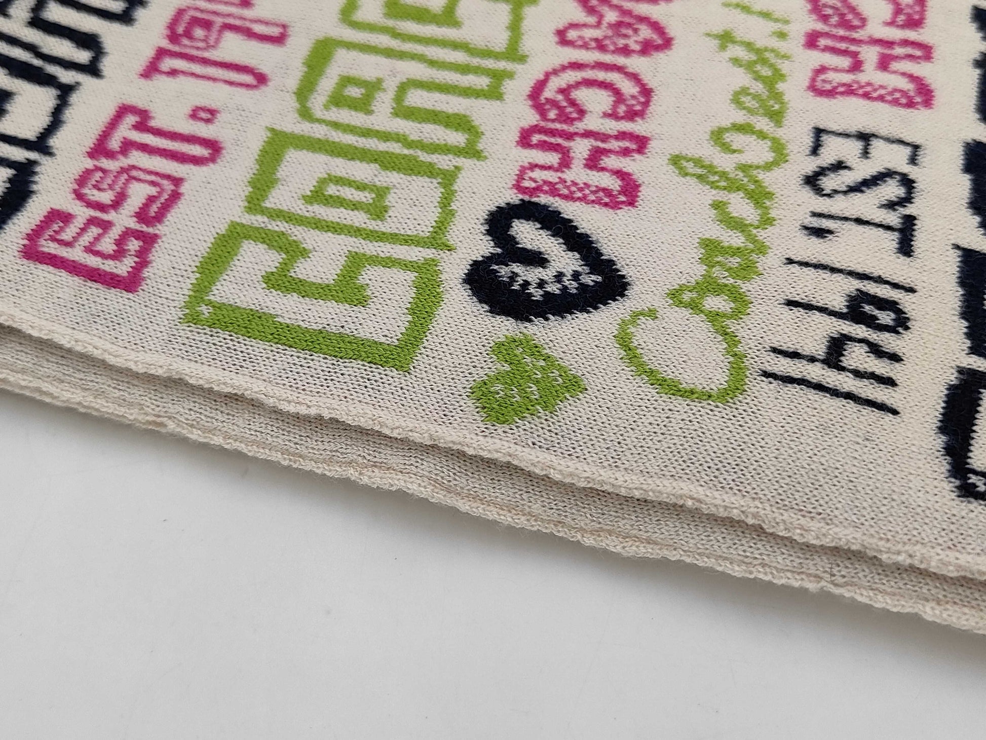 COACH Logo Multicolor Scarf Other Accessories