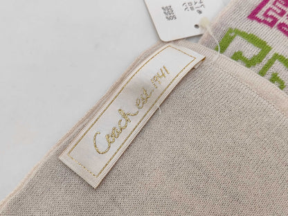 COACH Logo Multicolor Scarf Other Accessories