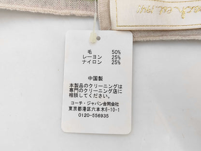 COACH Logo Multicolor Scarf Other Accessories