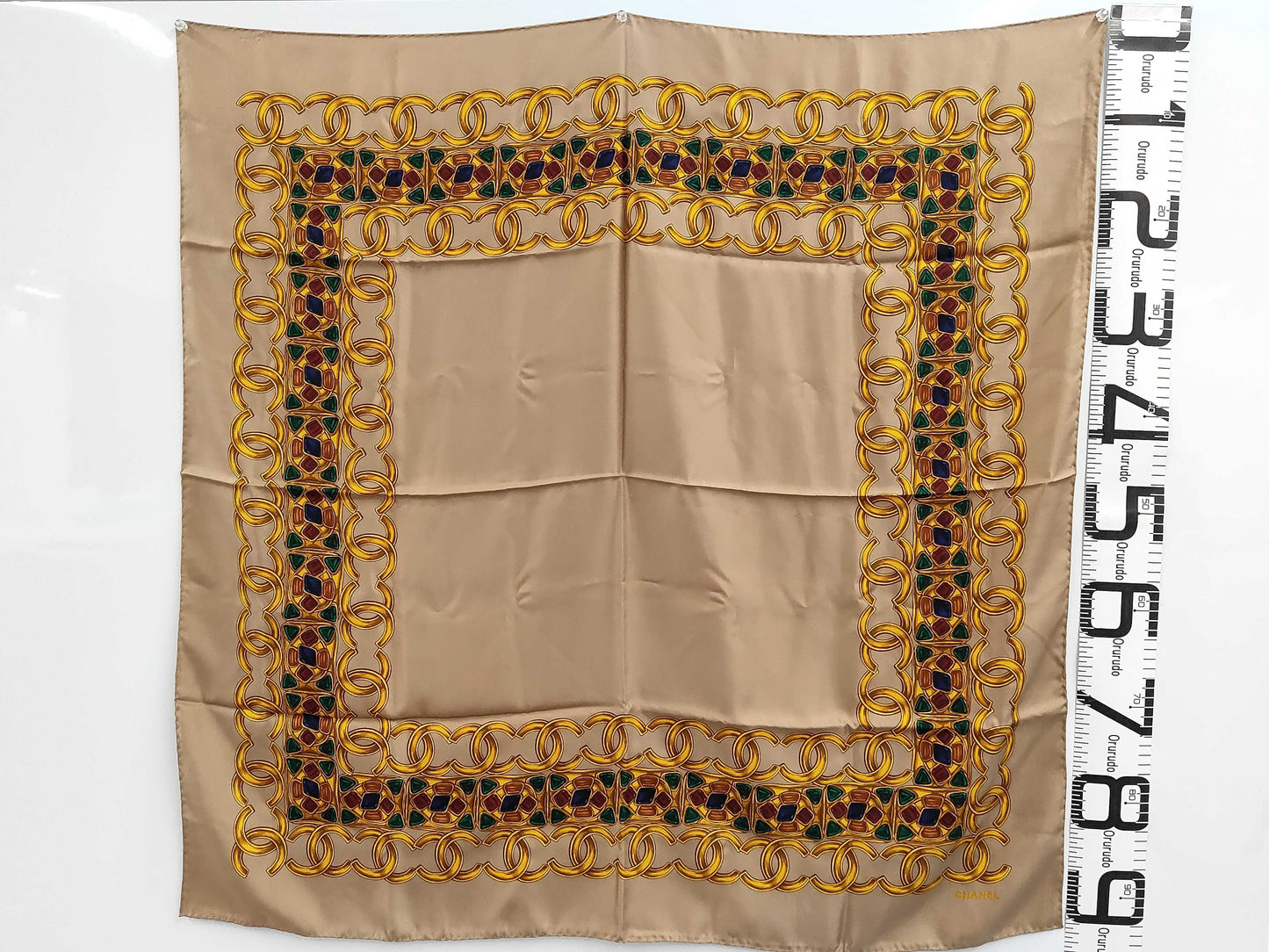 CHANEL Coco Mark Accessory Motif Scarf