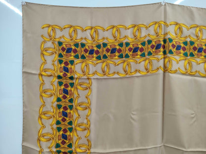 CHANEL Coco Mark Accessory Motif Scarf