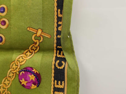 CELINE Logo Chain Pattern Handkerchief and Other Accessories