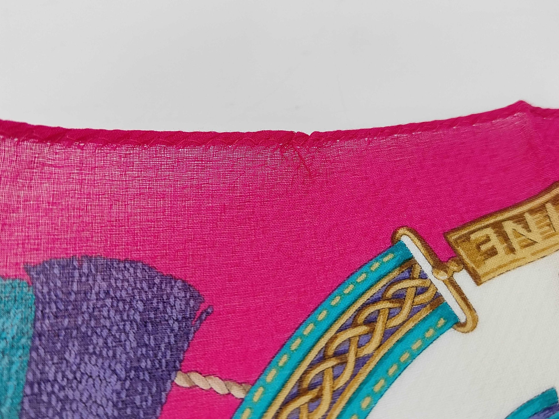 CELINE Logo Tassel Pattern Handkerchief and Other Accessories