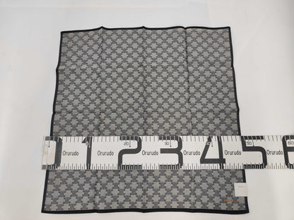 CELINE Macadam All-Over Print Cotton Handkerchief and Other Accessories