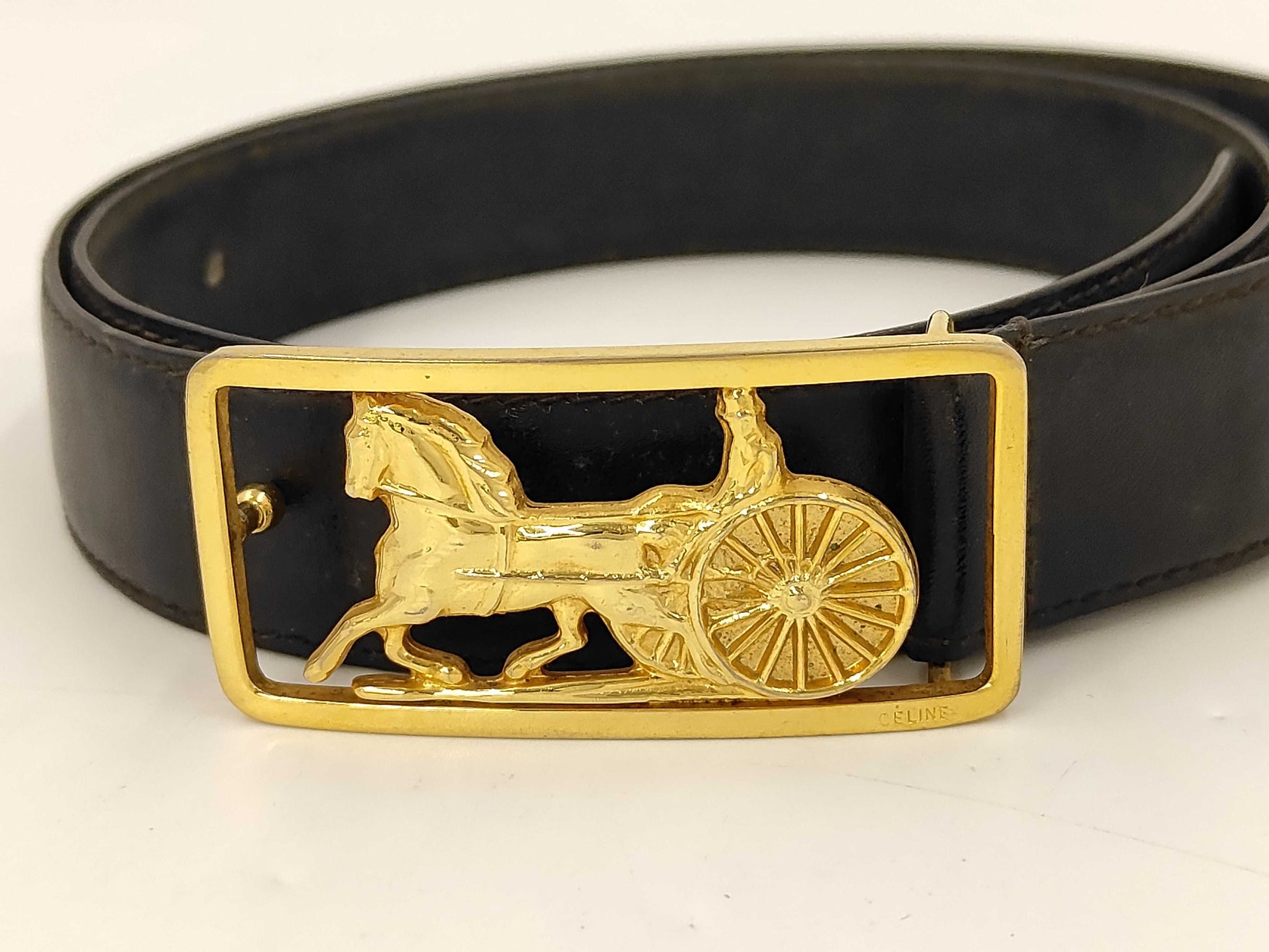 CELINE 557991 Eco Belt - Mildew and Dirty