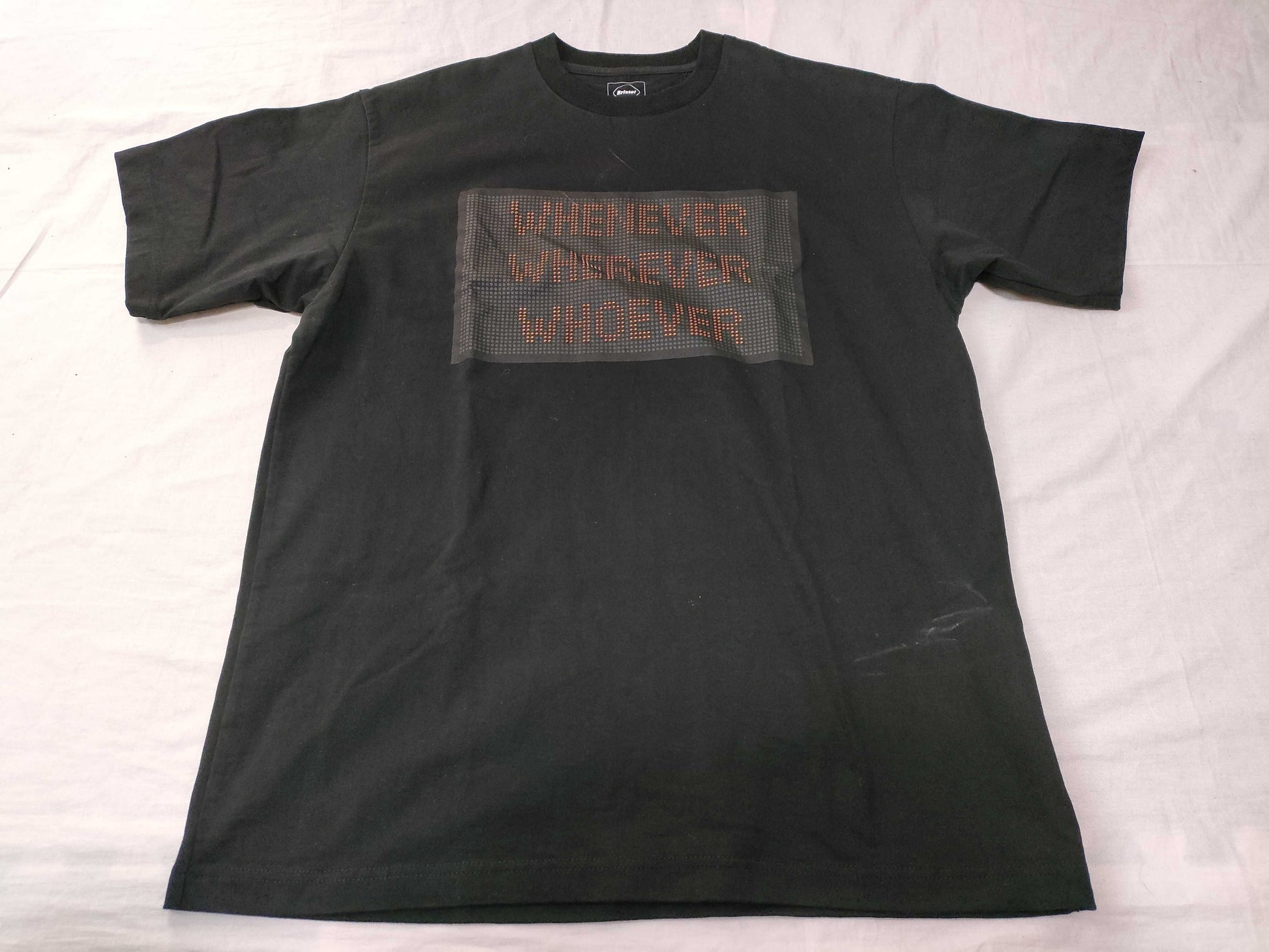 Other 158 Bristol Print Short Sleeve T-Shirt Black T-Shirt