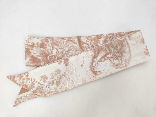 Dior Logo Mitzah Scarf