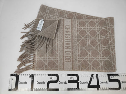 Dior Cannage Cashmere Scarf