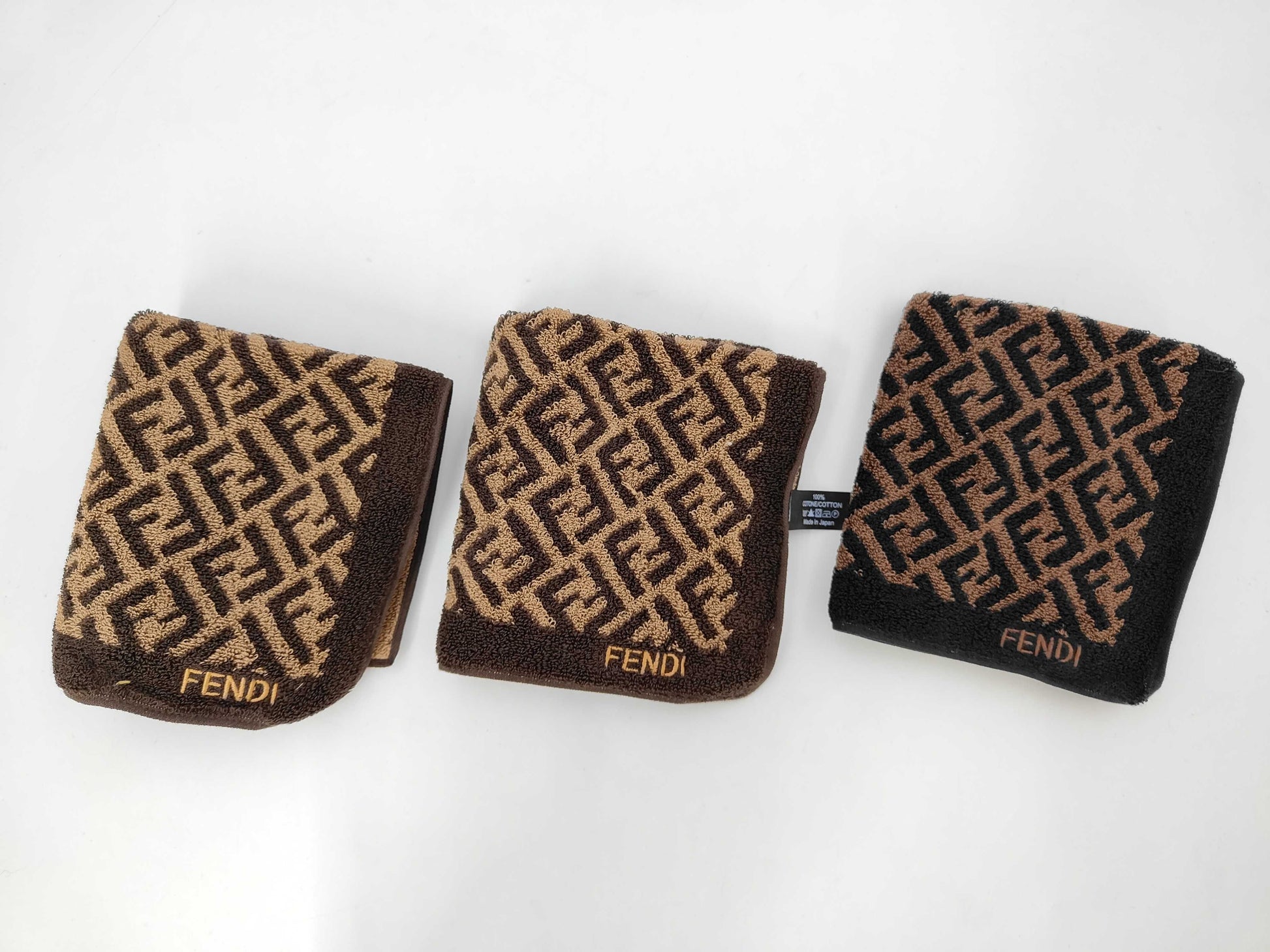 FENDI Zucca Print Hand Towels Other Accessories
