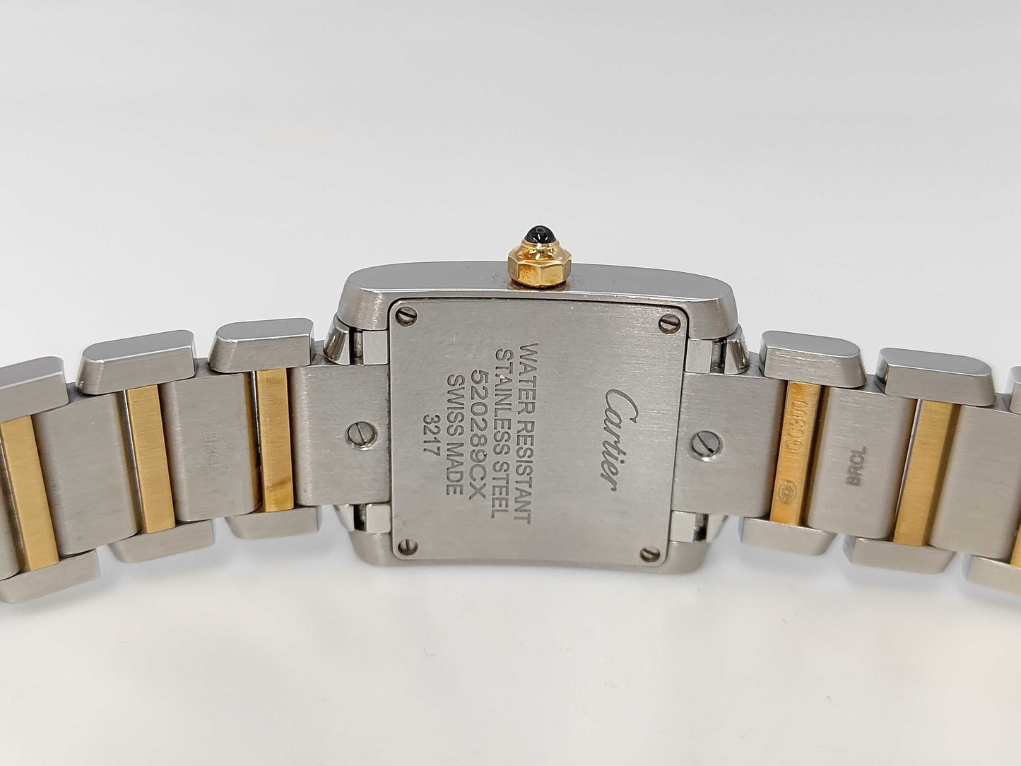 Cartier Tank Française SM W51007Q4 3217 520289CX Quartz Women's Watch