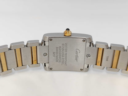 Cartier Tank Française SM W51007Q4 3217 520289CX Quartz Women's Watch