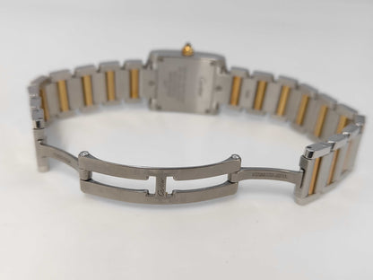 Cartier Tank Française SM W51007Q4 3217 520289CX Quartz Women's Watch