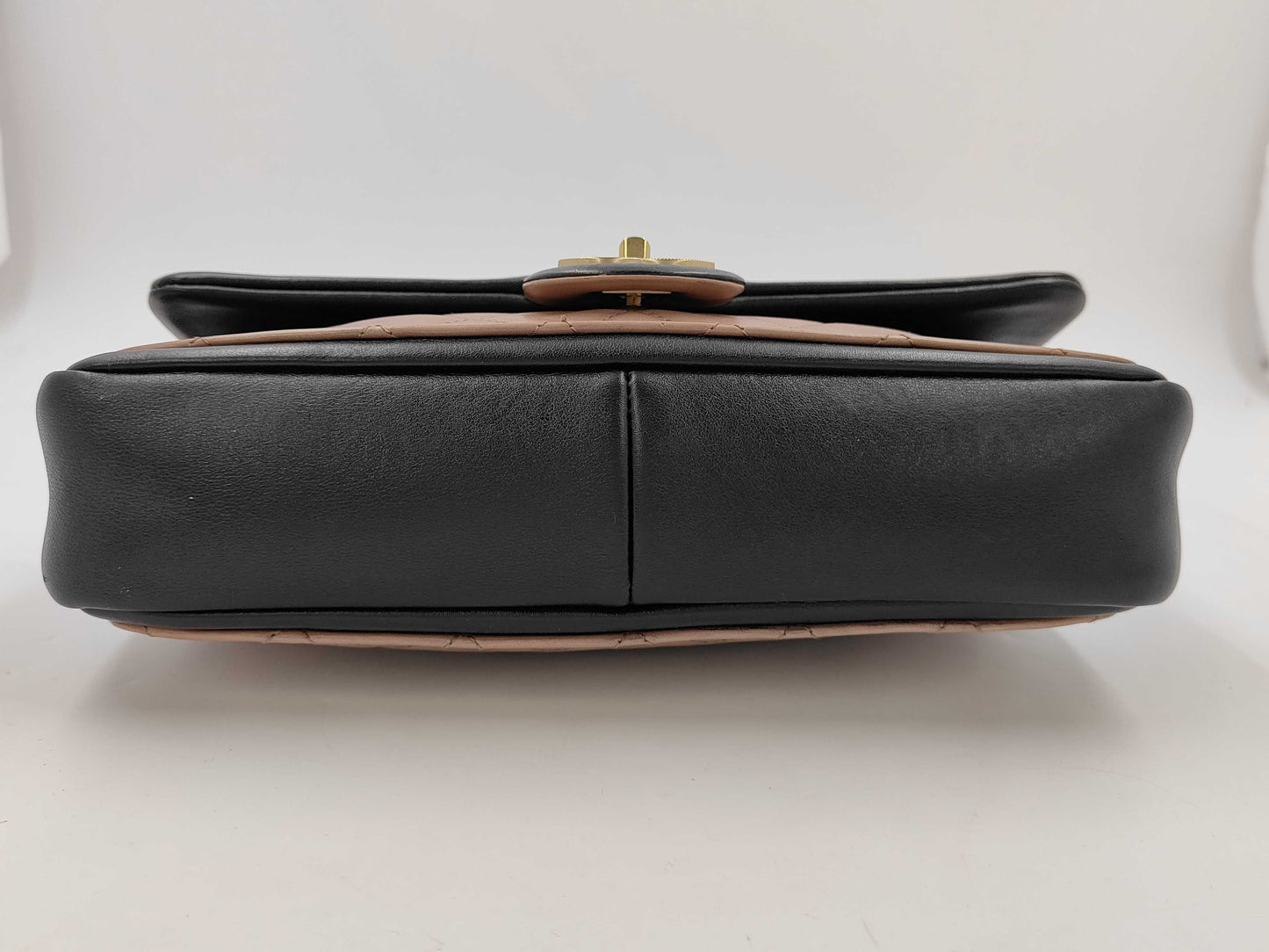 CHANEL Two-tone Matelasse Shoulder Bag