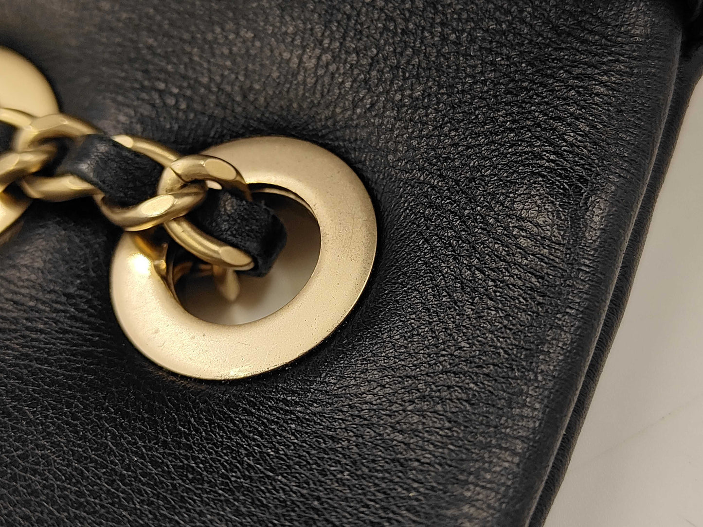 CHANEL Two-tone Matelasse Shoulder Bag