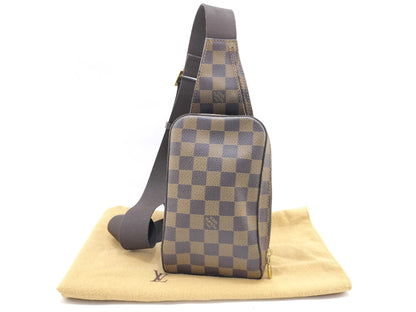LOUIS VUITTON Damier Louis Vuitton Damier Geronimos Waist Bag
