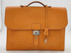 HERMES Sac A Depeche 38 Handbag in Taurillon, Size B, Business Bag