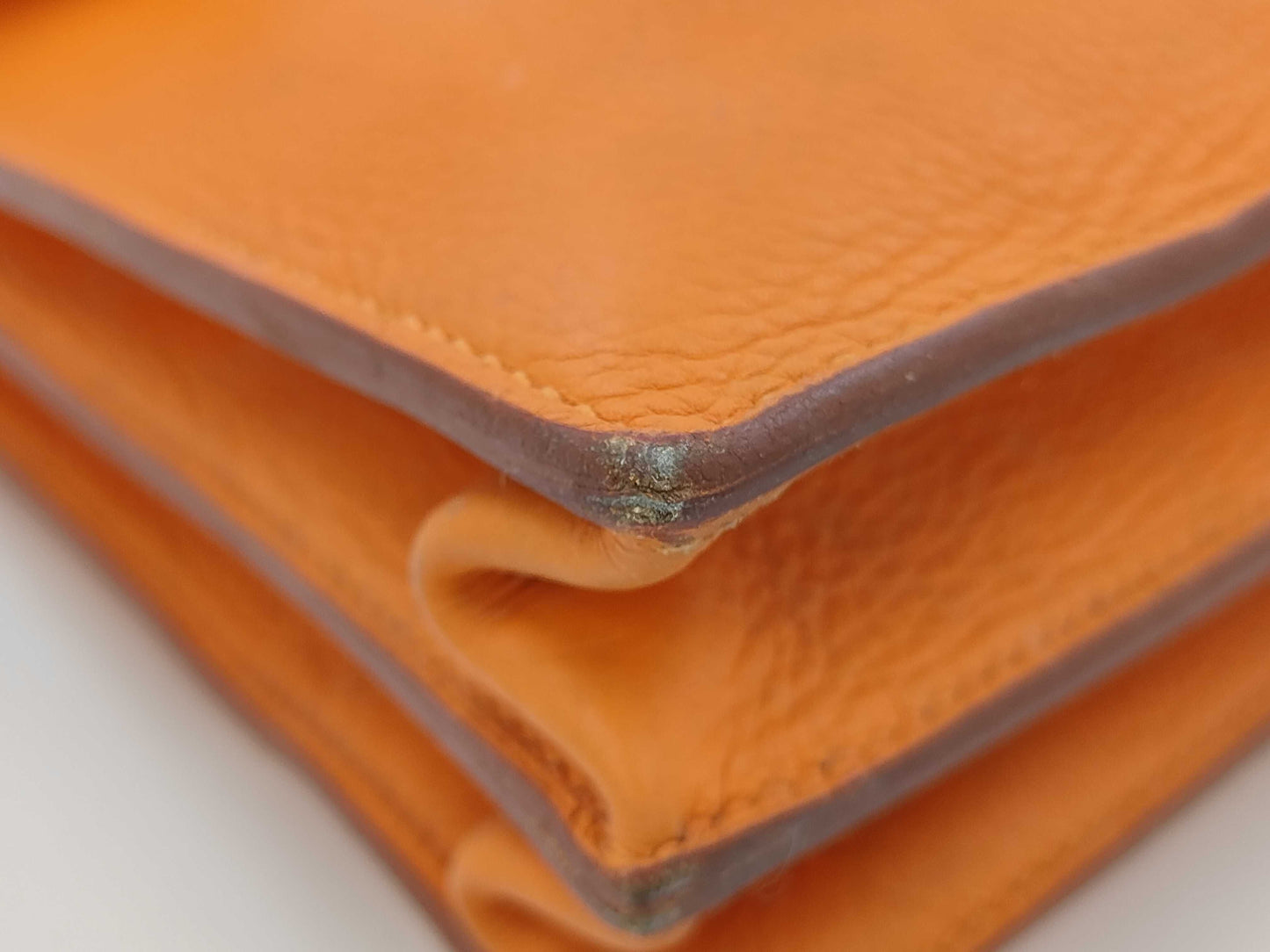 HERMES Sac A Depeche 38 Handbag in Taurillon, Size B, Business Bag