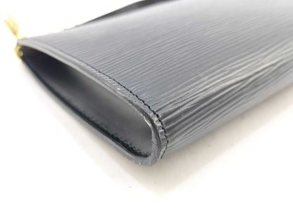 LOUIS VUITTON Epi Pochette Accessoires Black Pouch