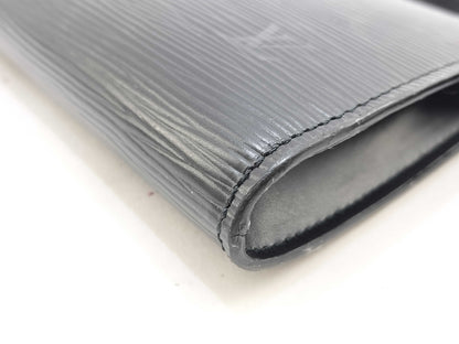 LOUIS VUITTON Epi Pochette Accessoires Black Pouch