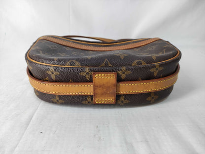 LOUIS VUITTON Monogram Louis Vuitton Jeune Fille Shoulder Bag Monogram Shoulder Bag