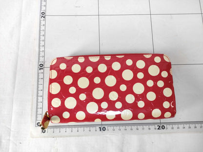 LOUIS VUITTON Vernis Zippy Wallet, a collaboration with Yayoi Kusama