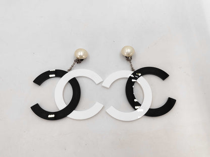 CHANEL Coco Mark Earrings Coco Mark Size: 18.2 x 6cm Earrings