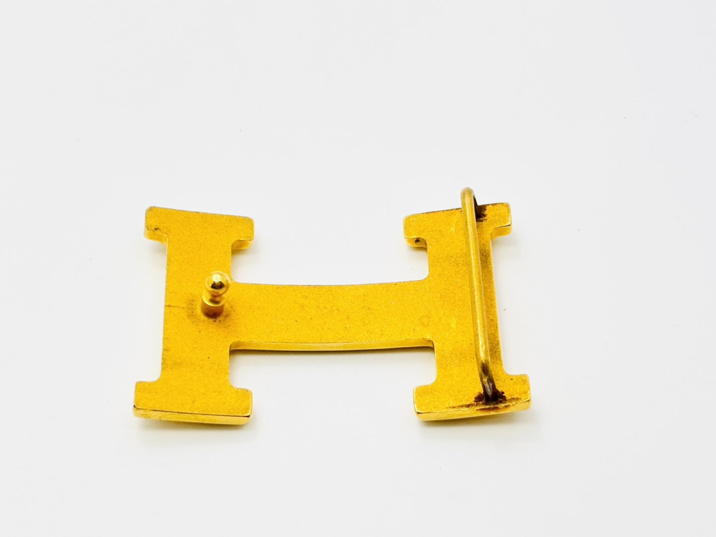 HERMES Constance H Belt with H Buckle, Gold, Other Accessories