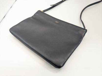 CELINE Trio Shoulder Large Shoulder Bag
