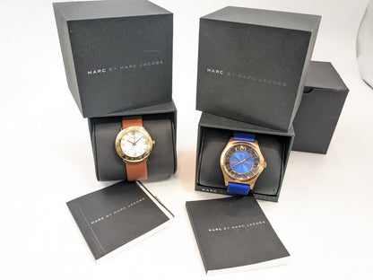 MARC BY MARC JACOBS 2-piece set, non-working watches, watch collection 