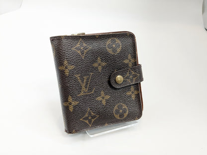 LOUIS VUITTON LV Monogram Compact Zip Wallet