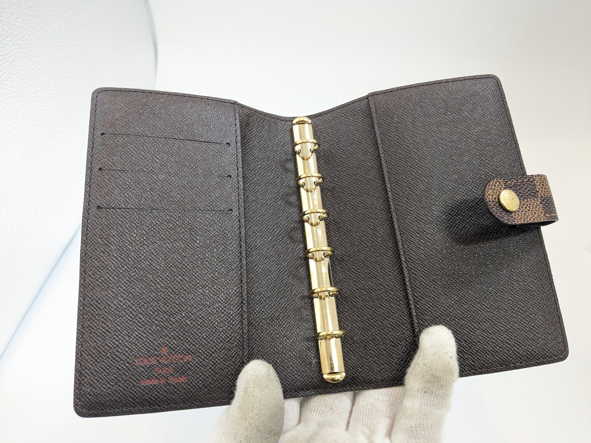 LOUIS VUITTON LV Damier Agenda PM Notebook Cover