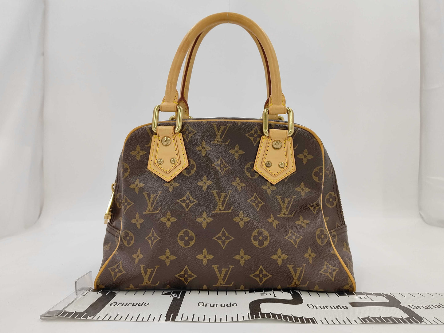 LOUIS VUITTON M40026 Monogram Manhattan PM Handbag