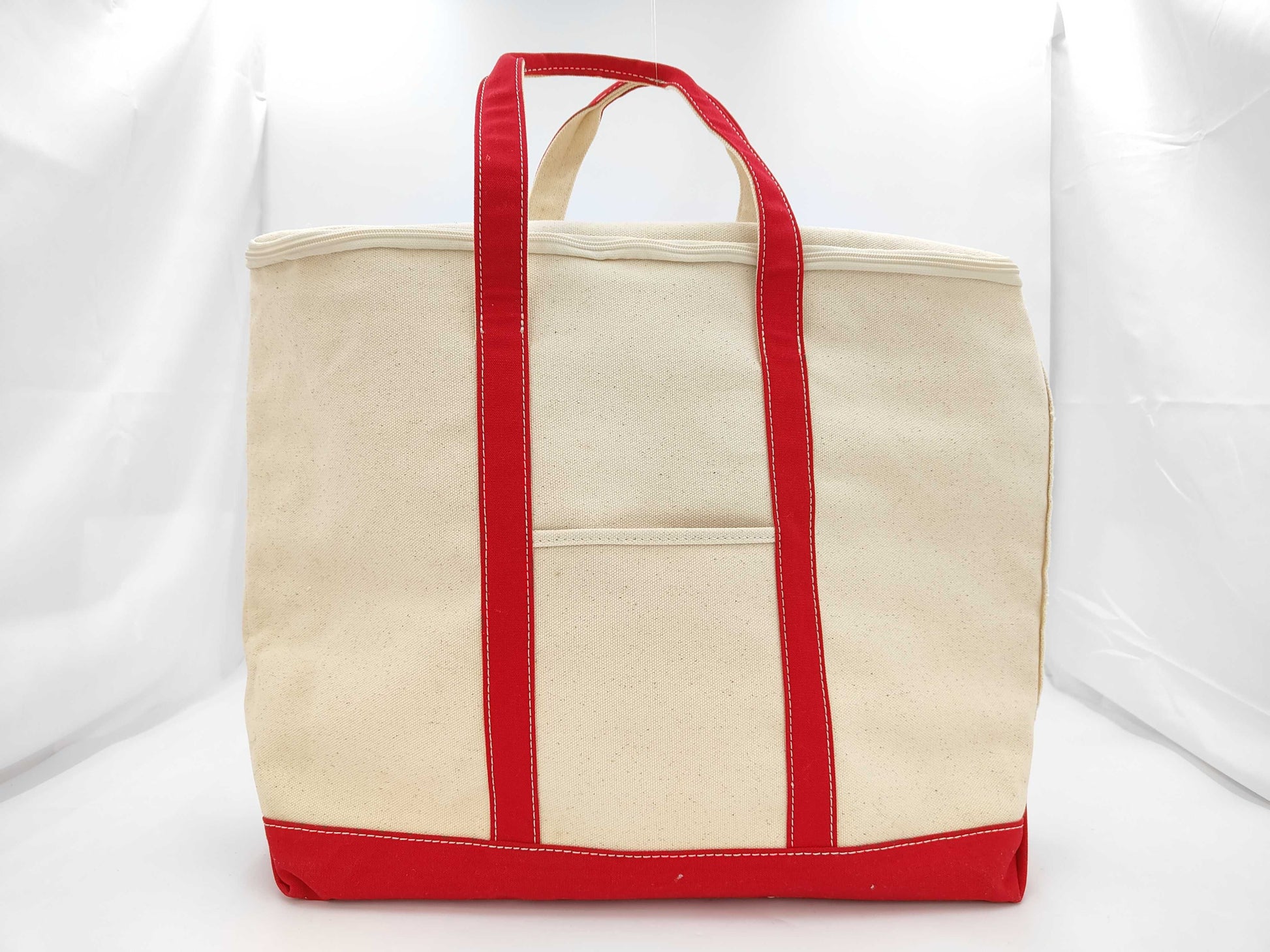 LL Bean Extra Large Canvas Tote Bag/Cooler Box/Insulated Boston Bag