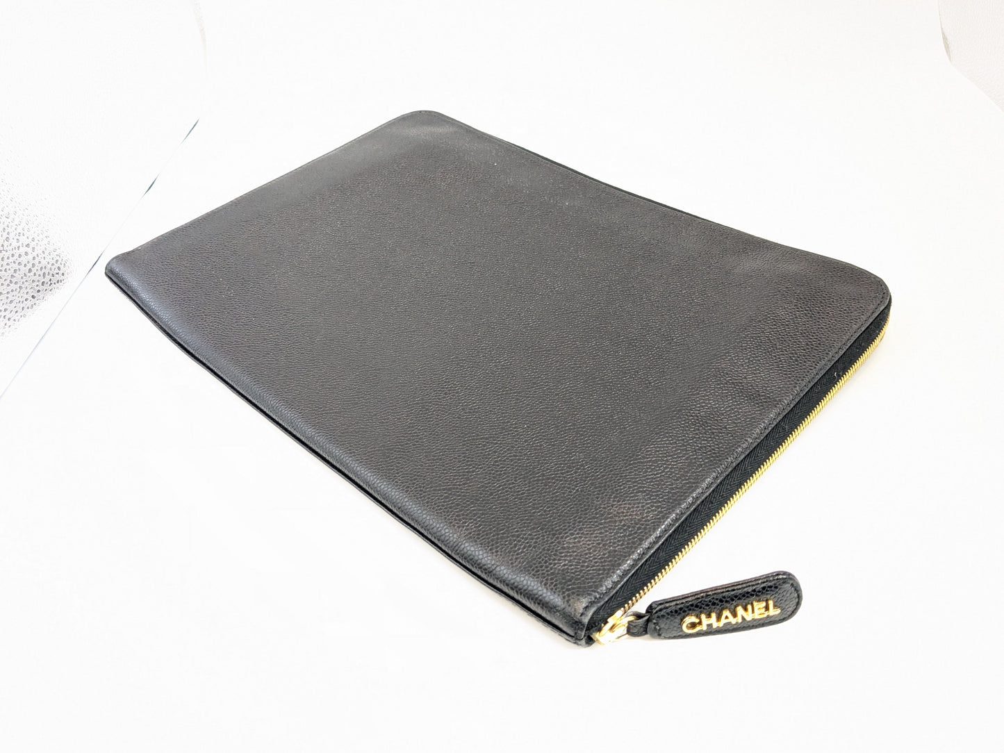 CHANEL CHANEL Caviar Clutch Bag 4280547 Seal Guarantee Clutch Bag